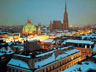Vienna in the winter